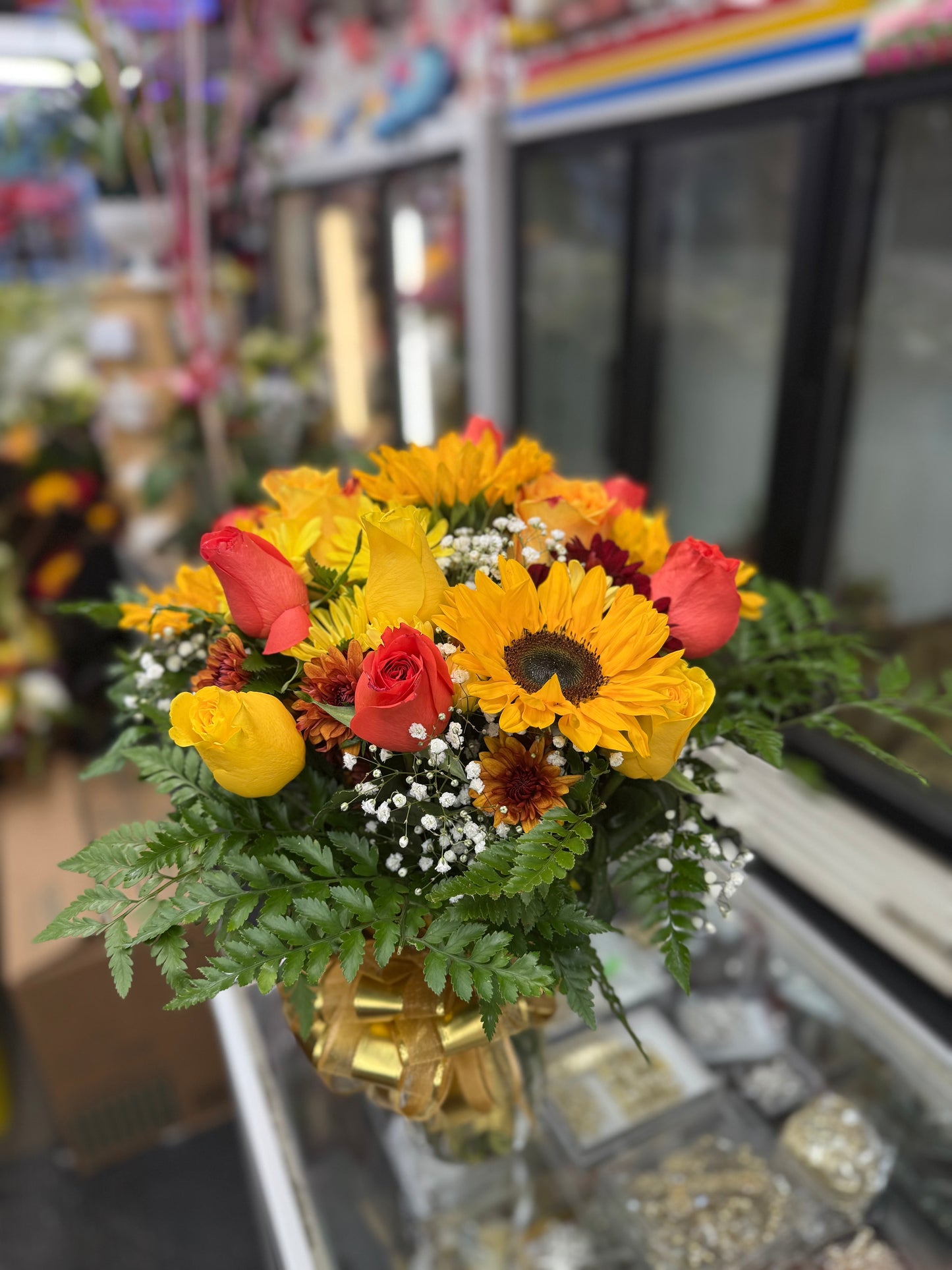 Base de flores mix