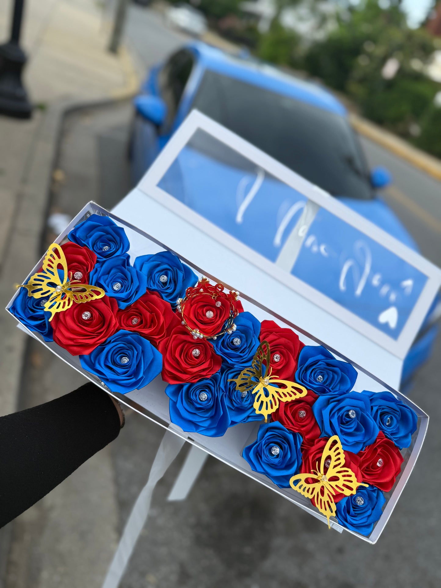 Caja de rosas eternas MOM #28 (MOTHERS DAY)