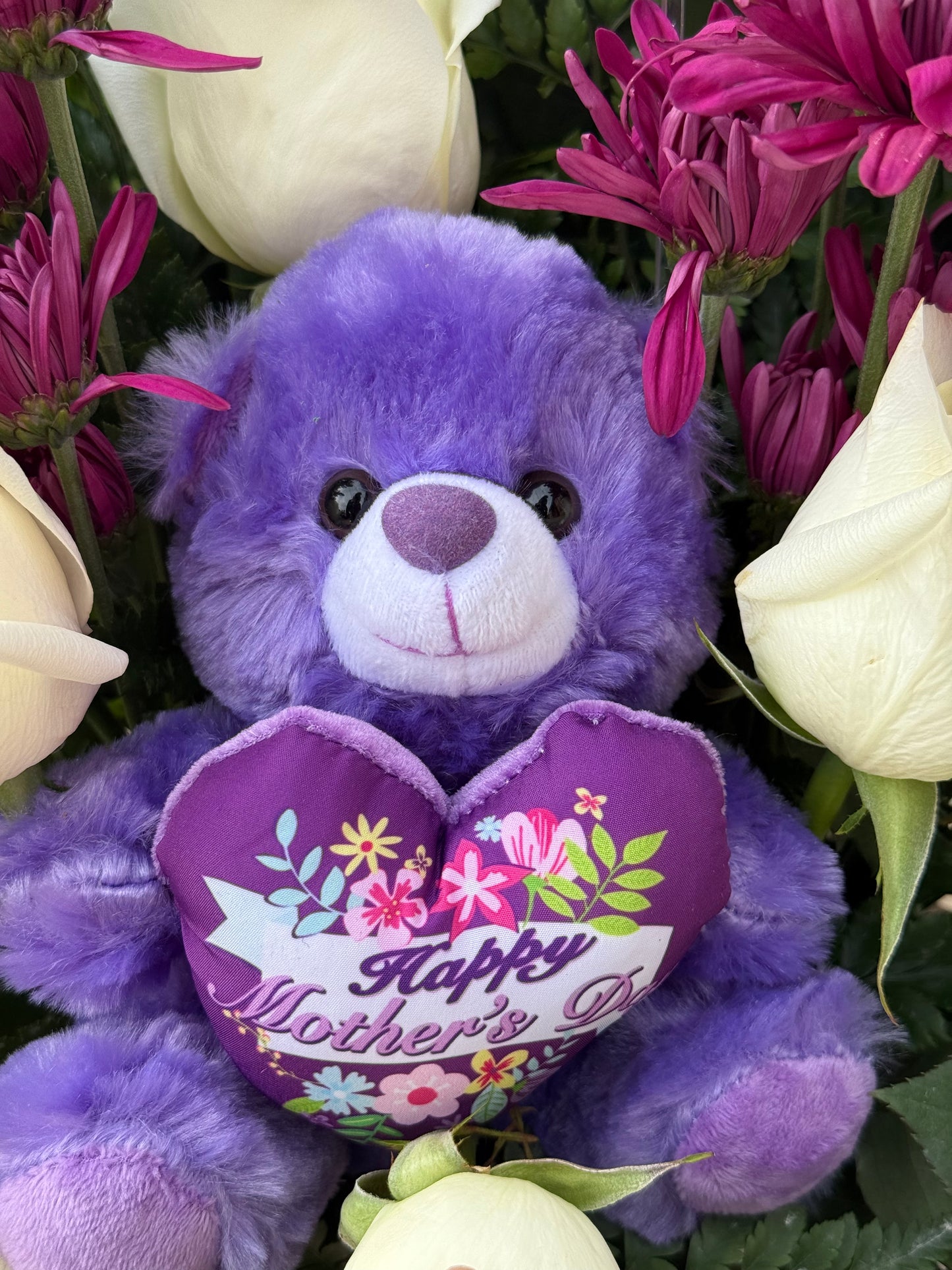 Arreglo floral con Teddy #20 (MOTHERS DAY)
