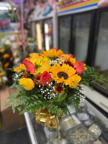 Base de flores mix