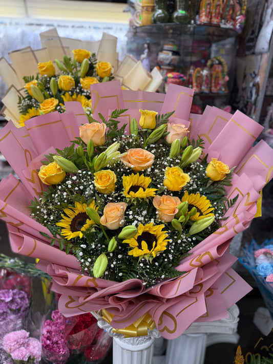 Buchón amarillo grande