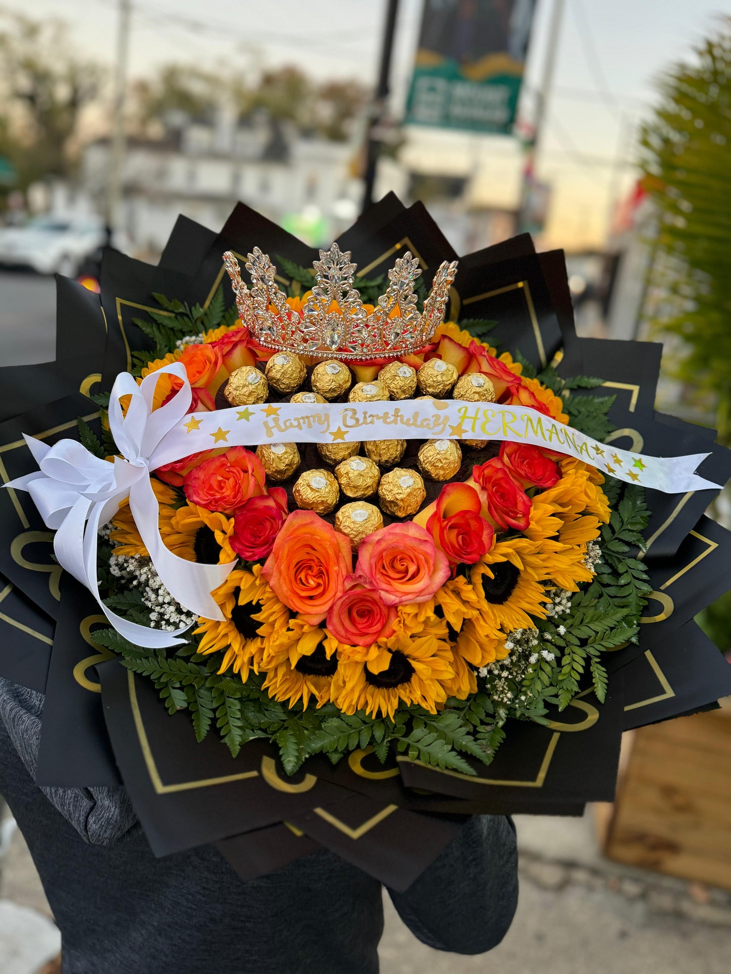 Ramo de Rosas con mensaje personalizable